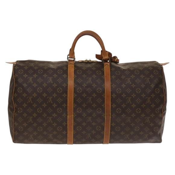 LOUIS VUITTON Monogram Keepall 60 Boston Bag M41422 - Picture 2 of 16